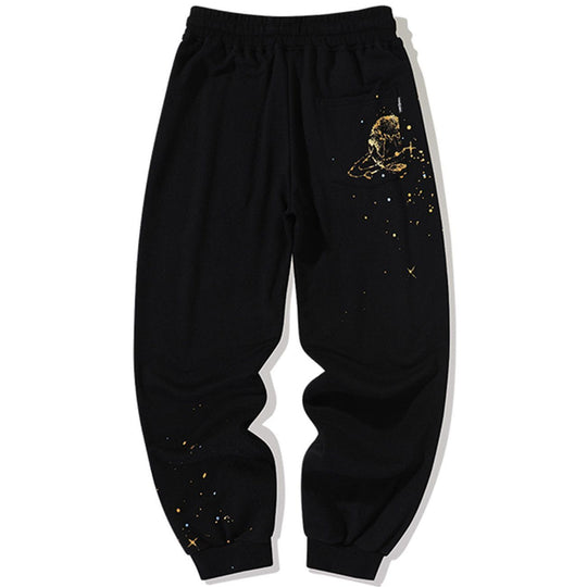 Astronaut Bear Print Pants
