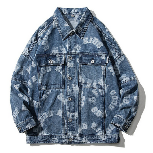 Camouflage Denim Jacket