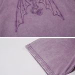 Applique-Embroidery-Devil-Element-Washed-Tee-Streetwear-Fashion