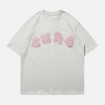 Applique-Embroidery-Letter-Tee-Streetwear-Fashion