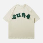 Applique-Embroidery-Letter-Tee-Streetwear-Fashion