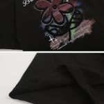 Flower-Embroidery-Tee-Streetwear-Fashion