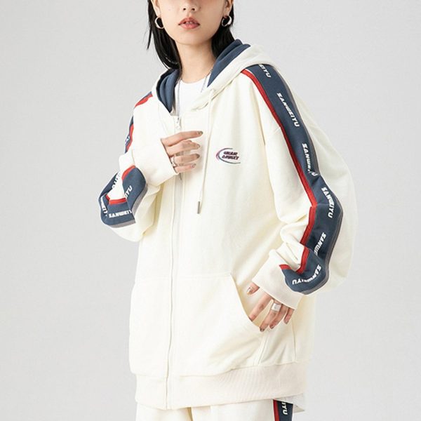 Letter Print Hoodie