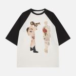 Newspaper-Illustration-Print-Tee-Streetwear-Fashion