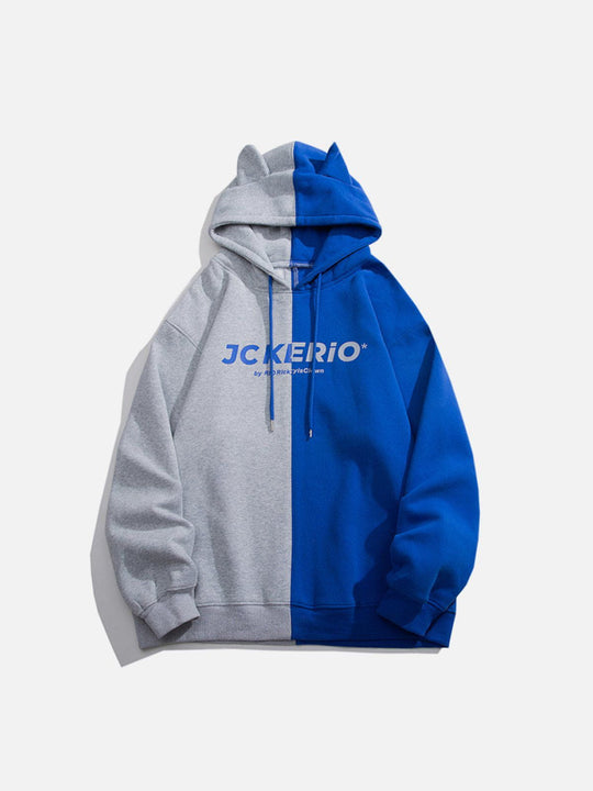 Patchwork Clash Hoodie