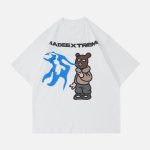 Pistol-Bear-Graphic-Tee-Streetwear-Fashion