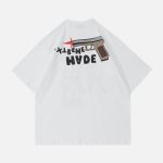 Pistol-Bear-Graphic-Tee-Streetwear-Fashion