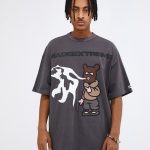 Pistol-Bear-Graphic-Tee-Streetwear-Fashion