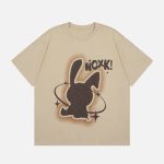 Rabbit-Foam-Print-Tee-Streetwear-Fashion