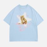 Star-Cat-Print-Tee-Streetwear-Fashion