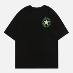 Star-Flame-Print-Tee-Streetwear-Fashion