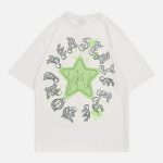 Star-Flame-Print-Tee-Streetwear-Fashion