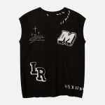 3D-Letters-Sweater-Vest-Streetwear-Fashion