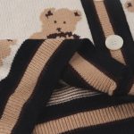 Cartoon-Bear-Print-Knit-Cardigan-Streetwear-Fashion