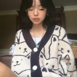 Cartoon-Cat-Print-Knit-Cardigan-Streetwear-Fashion