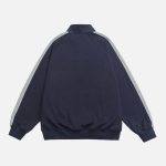 Color-Block-Polo-Sweatshirt-Streetwear-Fashion