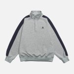 Color-Block-Polo-Sweatshirt-Streetwear-Fashion