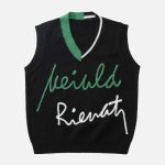 Colorblock-Line-Letter-Sweater-Vest-Streetwear-Fashion-3