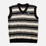 Colorblock-Stripe-Sweater-Vest-Streetwear-Fashion-5