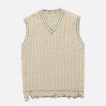 Cut-Hem-Sweater-Vest-Streetwear-Fashion