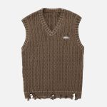 Cut-Hem-Sweater-Vest-Streetwear-Fashion