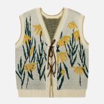 Daisies-Lace-Up-Design-Sweater-Vest-Streetwear-Fashion-5