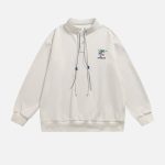 Embroidered-Coconut-Palm-Sweatshirt-Streetwear-Fashion