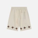 Color-Matching-Letter-Embroidery-Shorts-Streetwear-Fashion-3