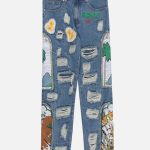 Embroidery-Painting-Hole-Jeans-Streetwear-Fashion