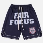 FAIRFOCUS-Letter-Embroidery-Shorts-Streetwear-Fashion