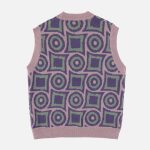 Geometric-Embroidery-Sweater-Vest-Streetwear-Fashion