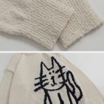 Hand-Drawn-Cat-Sweater-Streetwear-Fashion