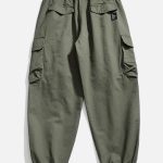 Large-Multiple-Pockets-Bound-Feet-Cargo-Pants-Streetwear-Fashion