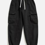 Large-Multiple-Pockets-Bound-Feet-Cargo-Pants-Streetwear-Fashion