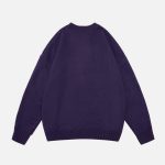 Letter-Deformation-Love-Sweater-Streetwear-Fashion