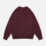 Letter-Deformation-Love-Sweater-Streetwear-Fashion