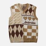 Love-Weaving-Layering-Style-Sweater-Vest-Streetwear-Fashion