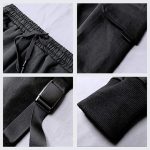 Multi-Pockets-Ribbons-Joggers-Streetwear-Fashion