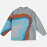 Multicolor-Patchwork-Sweater-Streetwear-Fashion