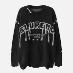 Tassel-Letter-Jacquard-Sweater-Streetwear-Fashion