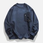 Patchwork-Decorate-Foam-Printing-Sweatshirt-Streetwear-Fashion