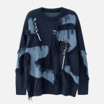 Patchwork-Tassel-Sweater-Streetwear-Fashion