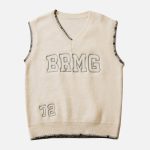 Noraful-Simple-Embroidered-Letters-Sweater-Vest-Streetwear-Fashion-3