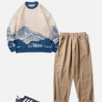 Snow-Mountain-Gradient-Knit-Sweater-Streetwear-Fashion