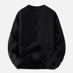 Solid-Color-Crew-Neck-Sweater-Streetwear-Fashion-6