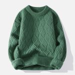 Solid-Color-Weave-Cozy-Sweater-Streetwear-Fashion