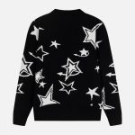 Star-Clash-Embroidery-Sweater-Streetwear-Fashion