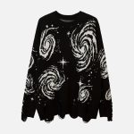 Starry-Night-Jacquard-Knit-Sweater-Streetwear-Fashion