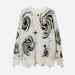 Starry-Night-Jacquard-Knit-Sweater-Streetwear-Fashion