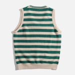 Striped-Color-Blocking-Sweater-Vest-Streetwear-Fashion